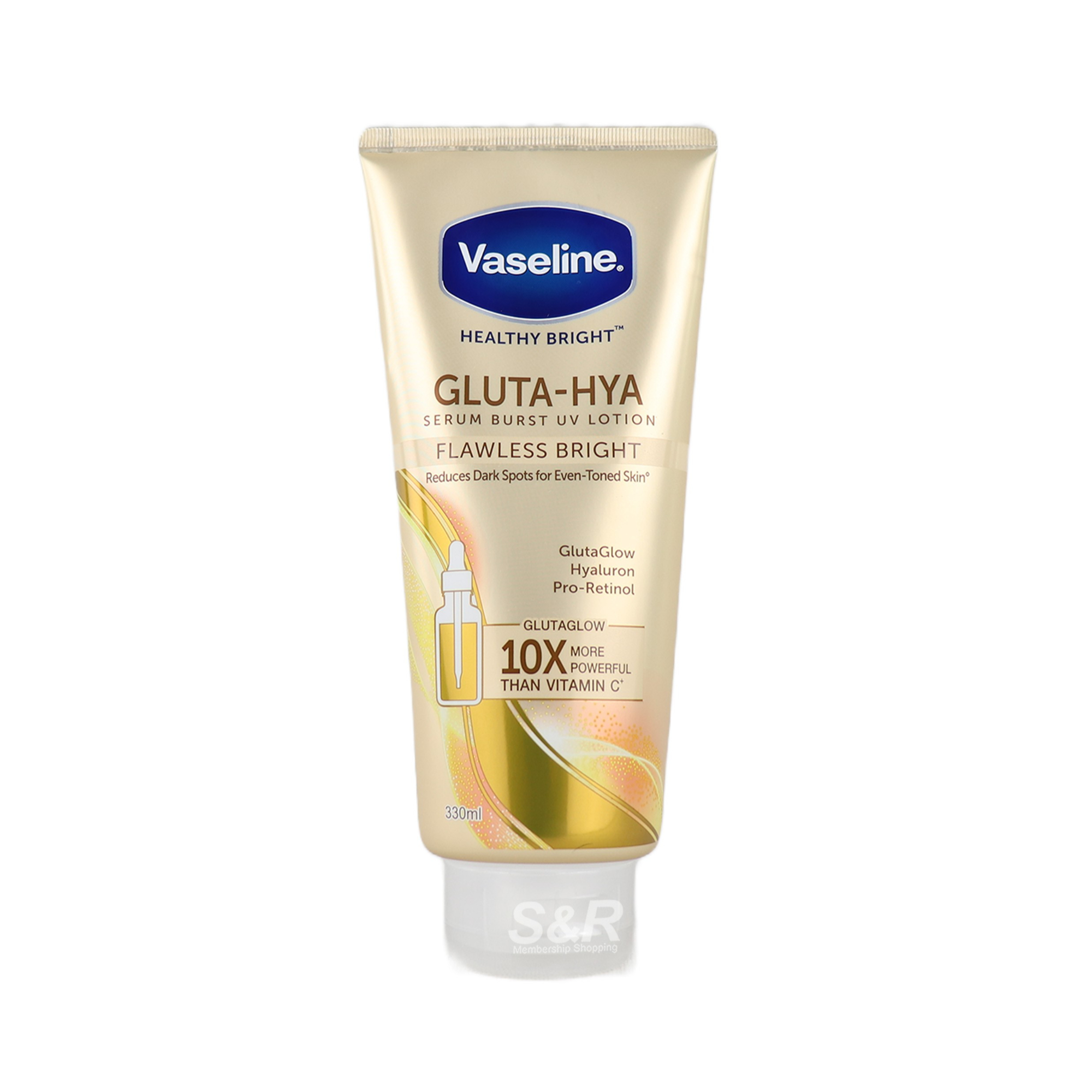 Vaseline Gluta-Hya Serum Burst Lotion 330mL